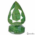 Emerald Loose Gemstone, Green — 72x52x34 mm, 1000 Ct, Brazil