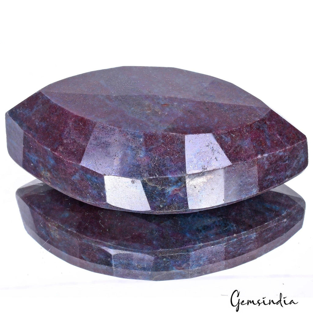 2770 Ct Natural Ruby Kyanite Marquise Cut Earth Mined Museum Size Loose Gemstone