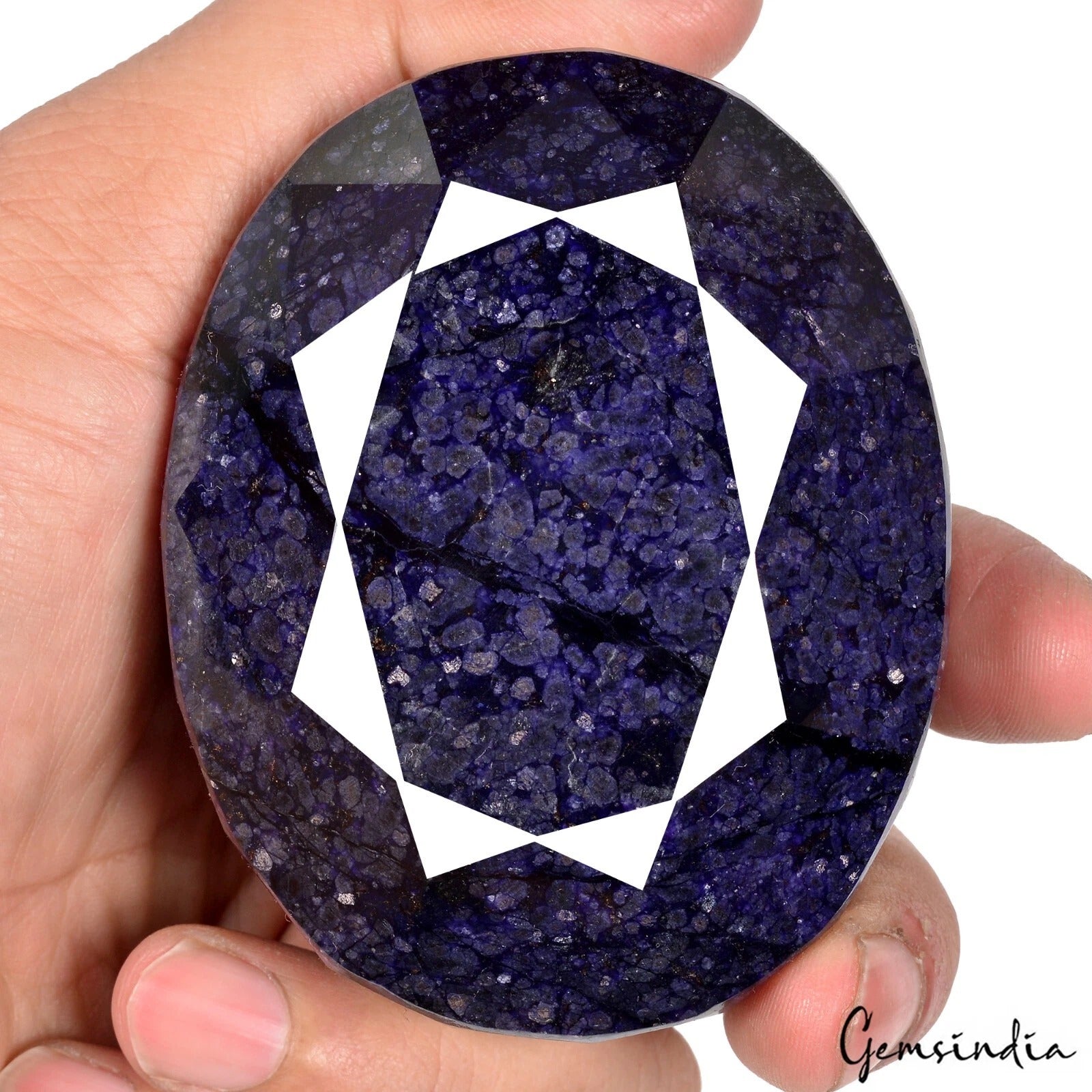 2690 Ct Natural Blue Sapphire Oval Faceted Rare Huge Museum Size Loose Gemstone