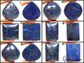 2900 Ct Natural Blue Lapis Lazuli Mix Cabochon Earth Mined Huge Gemstones 6 Pcs