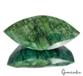 915 Gram Natural Huge Green Emerald Earth-Mined Marquise Cut Museum Use Gemstone