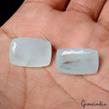 Aquamarine Lot, Loose Gemstone, Untreated, Blue — 2 Pieces, 20x12mm, 35.50 Ct