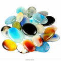 Onyx Lot, Cabochon — 23 Pieces, 27mm to 56mm, 1700 Ct, Brazil