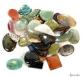 2420Ct Natural Multi Gemstones Colorful Mixed Shape Flat Back Wholesale Lot~40Pc