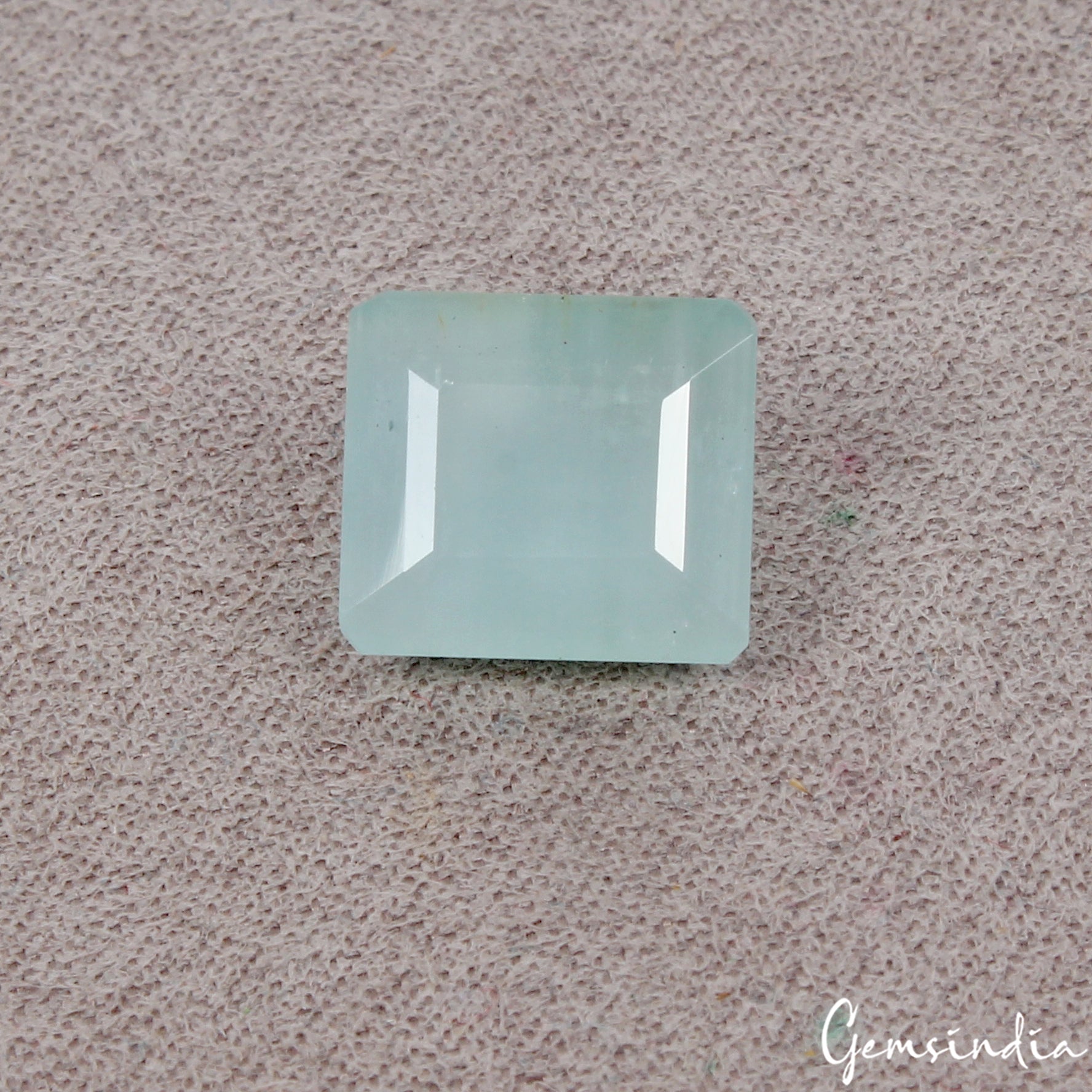 AAA 7.50 Ct Natural Ocean Blue Aquamarine Loose Emerald Cut Ring Size Gemstone