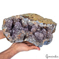 16.46 lbs Natural Amethyst geode quartz cluster crystal specimen Healing Rough