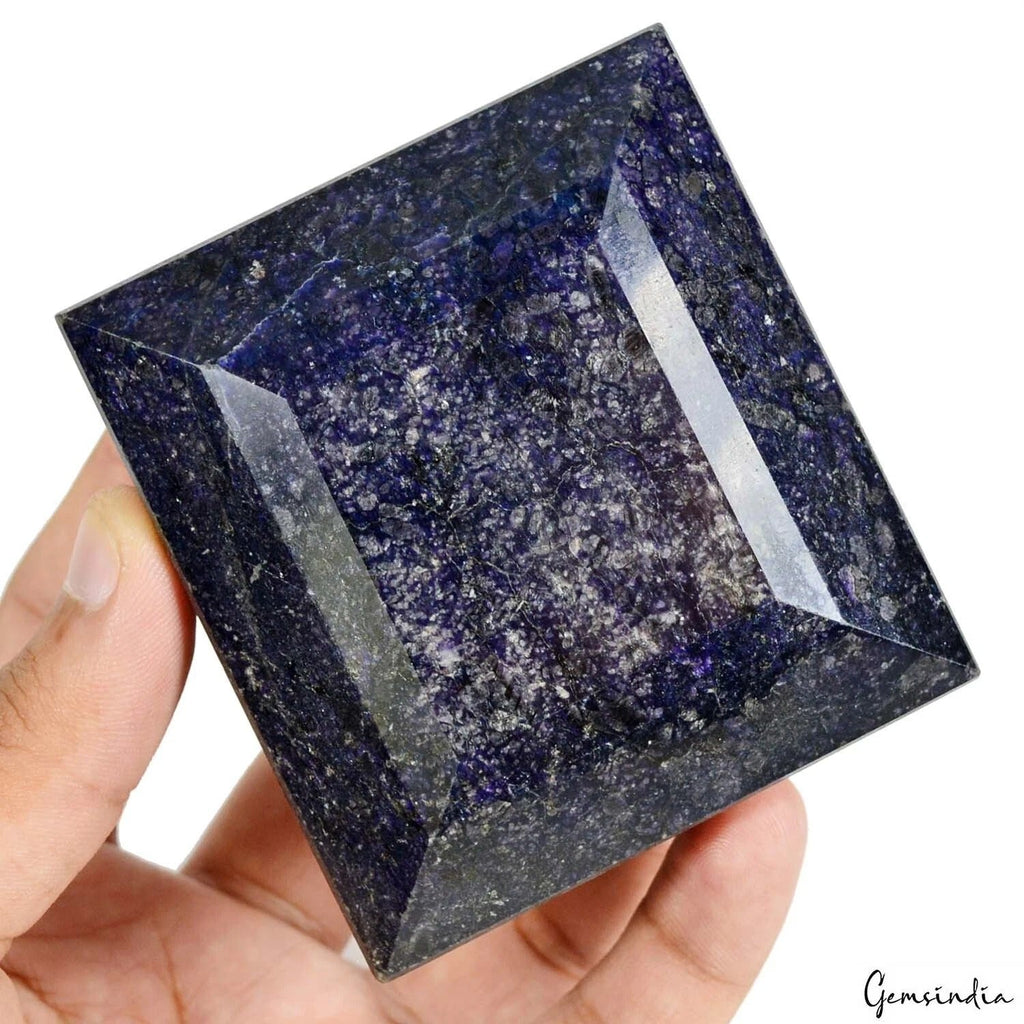 2520 Ct Natural Blue Sapphire Rectangular Cut Rare Museum Size Loose Gemstone