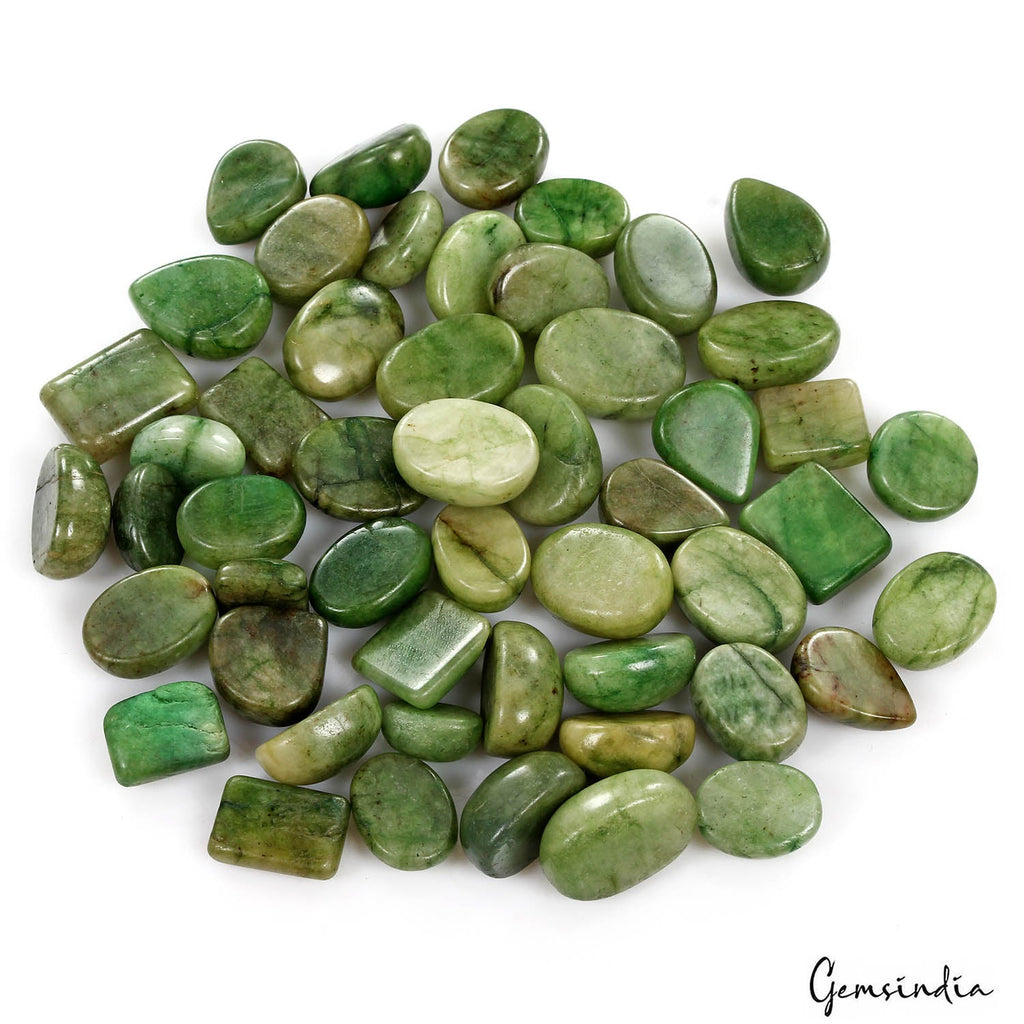 1040 Ct Natural Green Brazilian Emerald Mix Cabochon Loose Wholesale Gems Lot