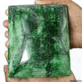 Brazilian Emerald Carving, Color Enhanced, Green — 116x97x50 mm, 6000 Ct, Brazil
