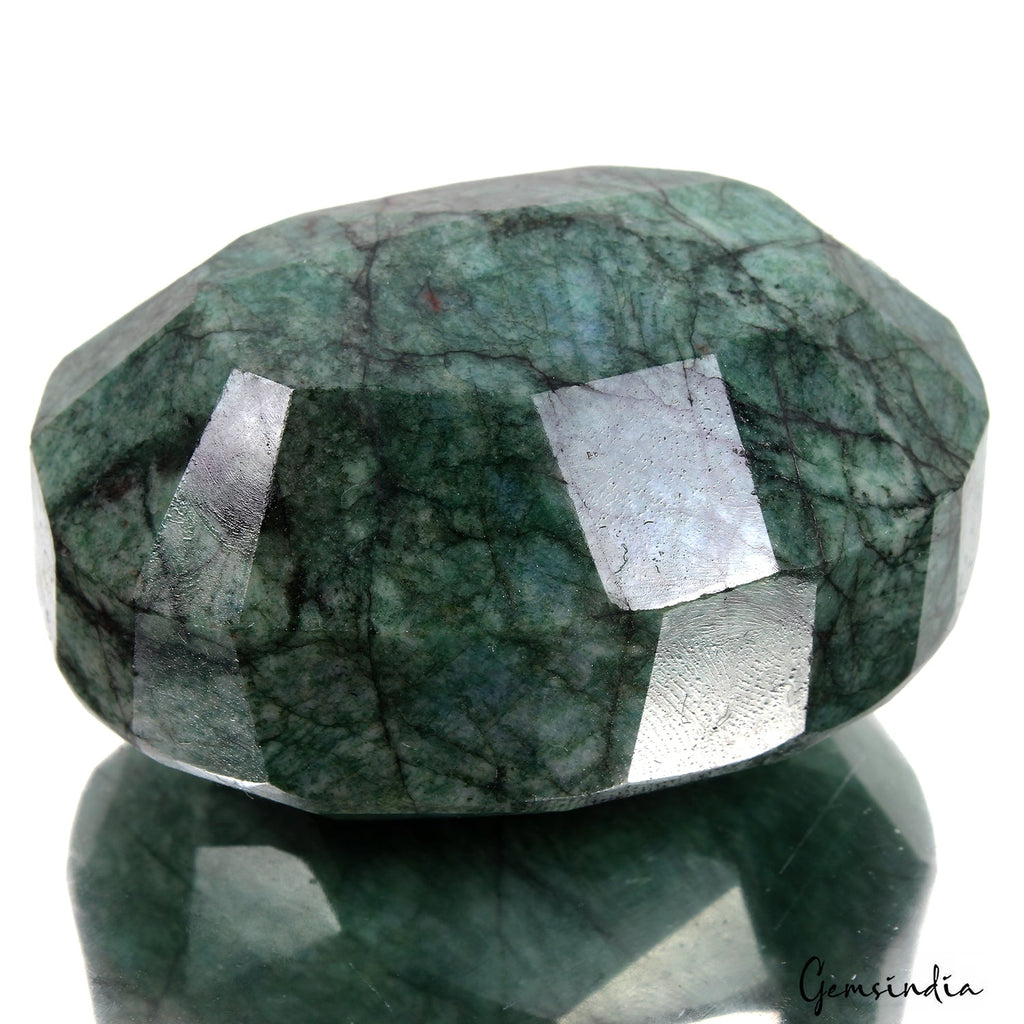 760 Ct Natural Huge Green Emerald Earth-Mined Museum Size Brazilian Gemstone