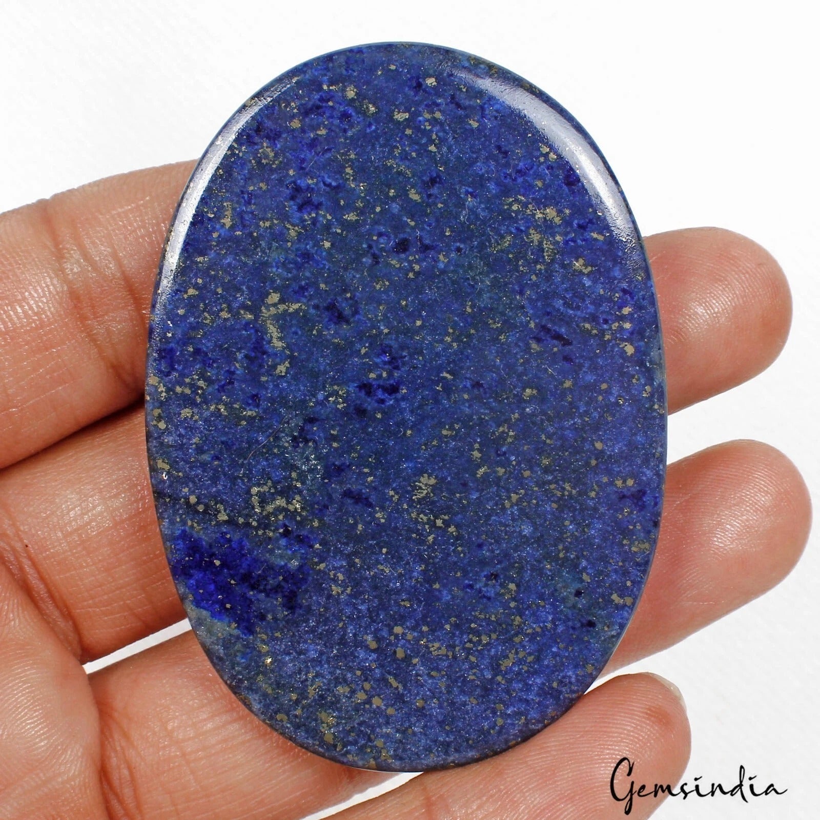 250.00 Ct Natural Blue Lapis Lazuli Oval Cab Loose Earth Mined Huge Size Gems