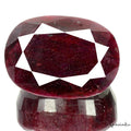 Ruby Loose Gemstone, Color Enhanced, Red — 62 x 44 x 35 mm, 1230 Ct, Madagascar