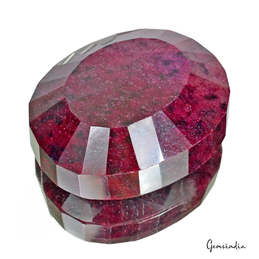 Museum Size 2780 Ct Natural African Dark Red Ruby Oval Earthmined Huge Loose Gem