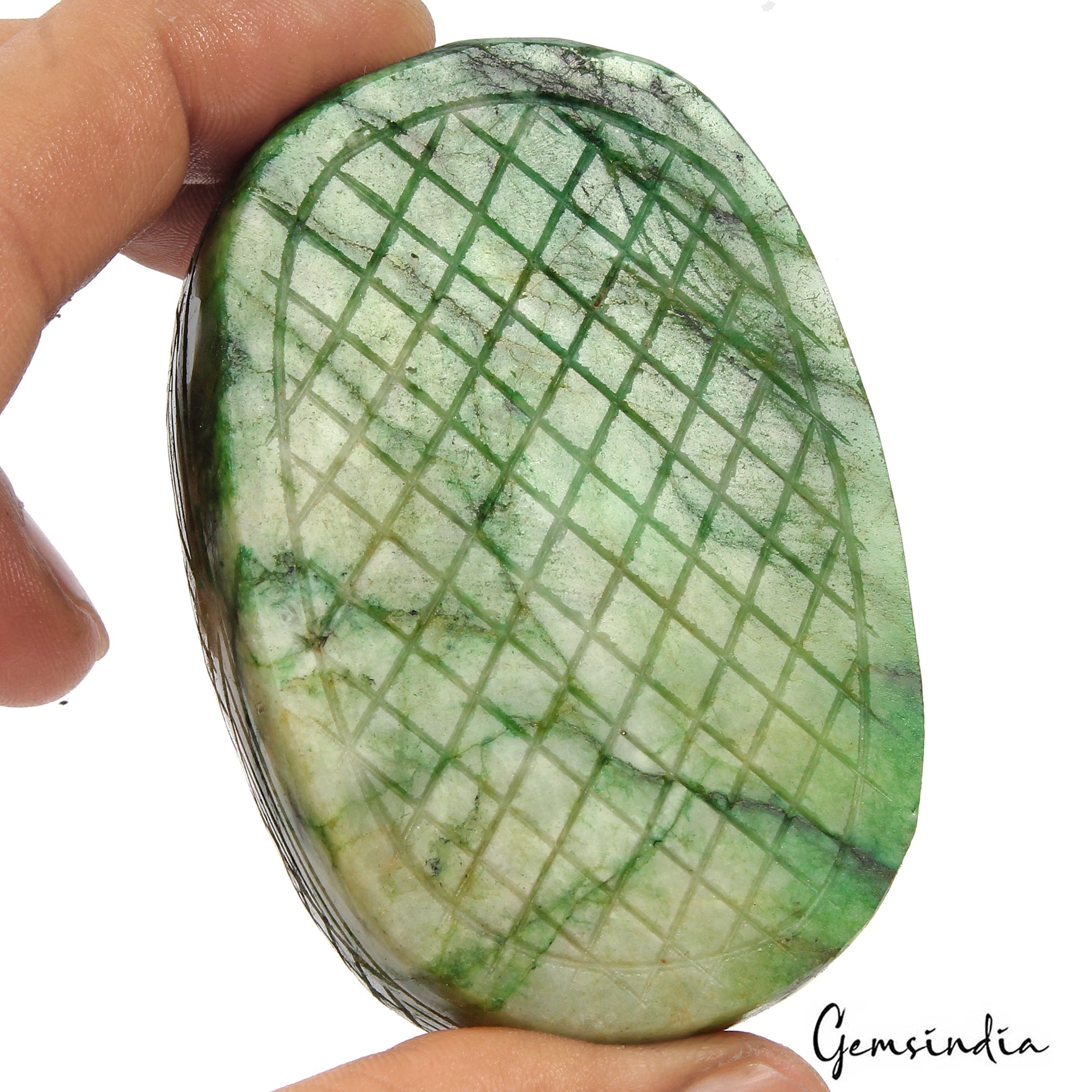 1200 Ct Natural Green Brazilian Emerald Oval Cut Earth Mined Huge Loose Gemstone