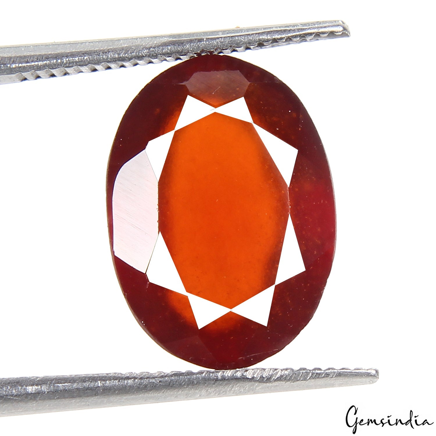 6.20 Cts~ IGL&I Certified Natural Hessonite Garnet Sri Lanka Loose Untreated Gem