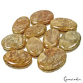 1030 Cts/10 Pcs Natural Untreated Heliodor Yellow Beryl Oval Cab Loose Gems Lot