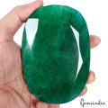Quartz Loose Gemstone, Oval Cut, Color Enhanced — 116x79x23 mm, 2160 Ct, Brazil