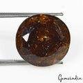 Certified 18.95Ct Natural Untreated Brown Tourmaline Round Precious Gem For Ring