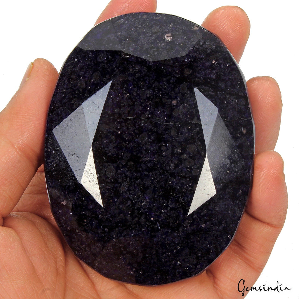 1780 Cts Natural Blue Sapphire Oval Faceted Museum Size Huge Madagascar Gemstone