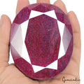 3100 Ct Large Natural Red Ruby Oval Cut Earth Mined Museum Size Loose Gemstone