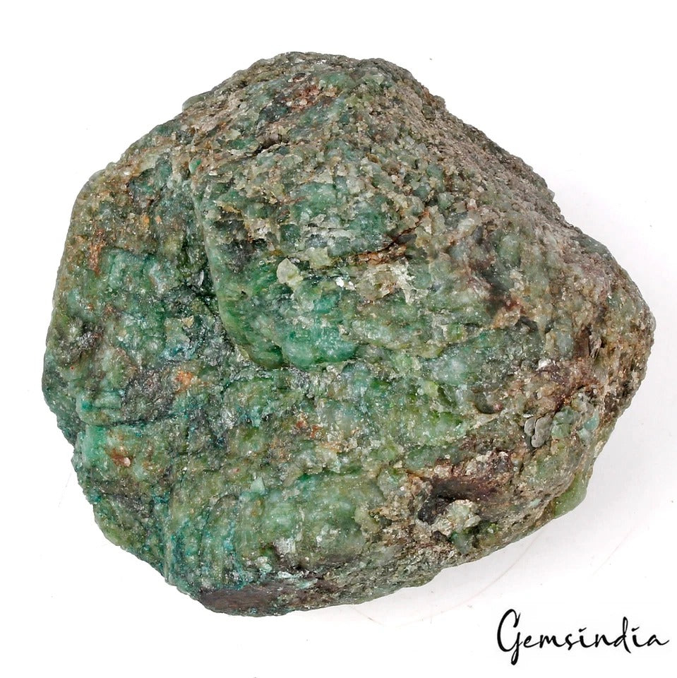 3560 Ct Natural Brazilian Green Emerald Raw Rough Rock Crystal Minerals Huge Gem