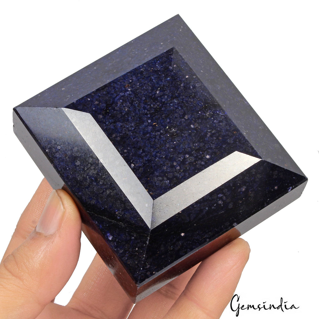 2830 Ct Natural Blue Sapphire Rectangular Cut Earth Mined Huge Loose Gemstone