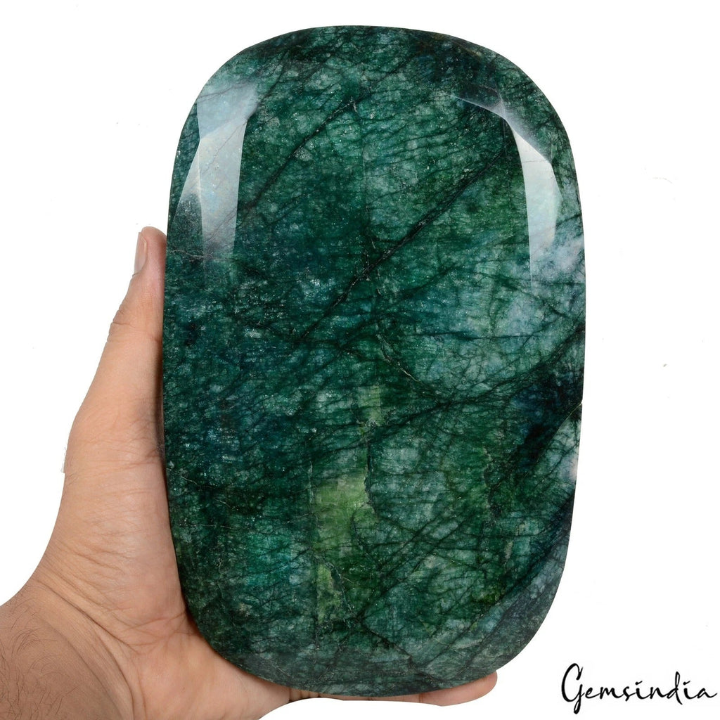 2.5 Kilo Natural Brazilian Green Emerald Oval Cut Huge Size Earth Mined Huge Gem