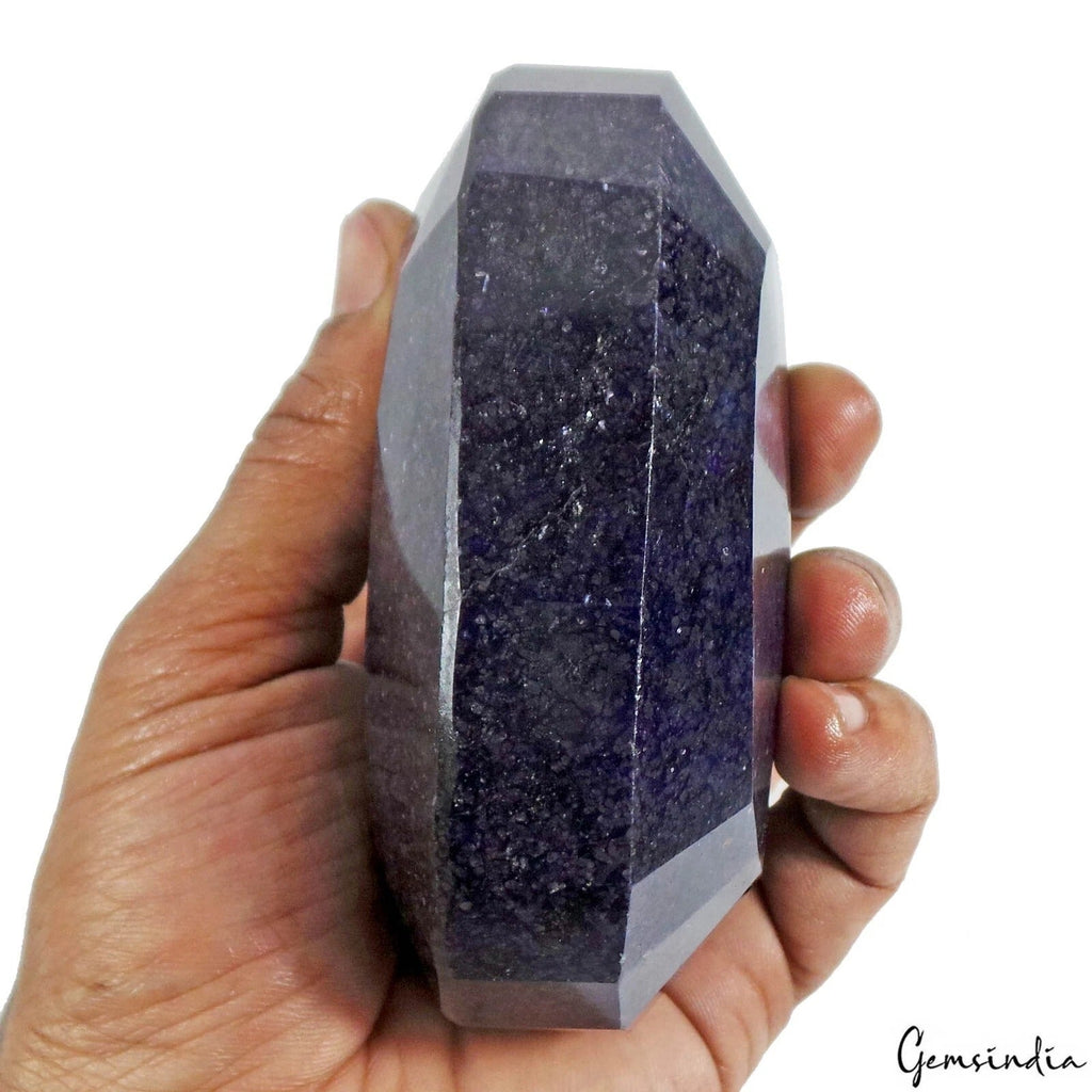Museum Size 3770 Ct Natural African Dark Blue Sapphire Oval Earth mined Huge Gem