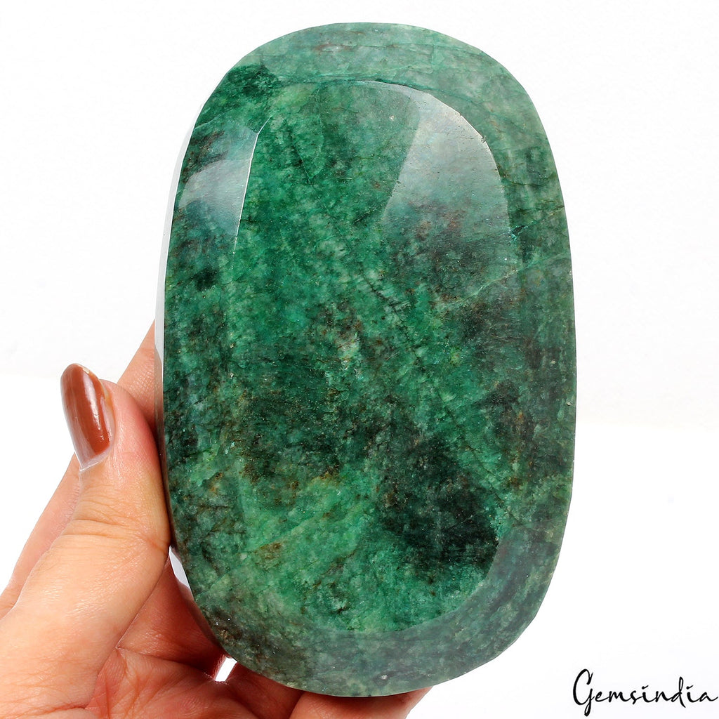 2300 Ct Natural Green Brazilian Emerald Oval Cut Museum Size Gemstone ~115x71mm