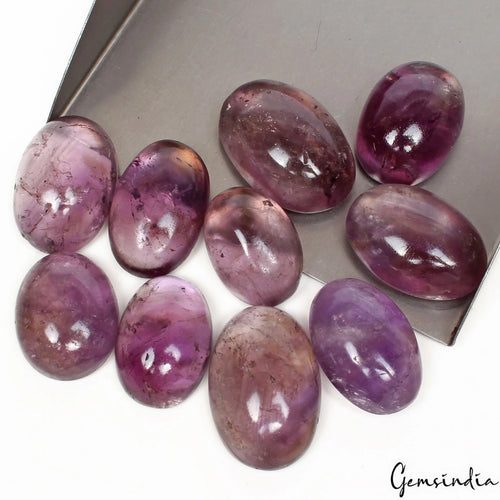 Amethyst Cabochon, Untreated, Purple — 24mm to 30mm, 400 Ct, Madagascar
