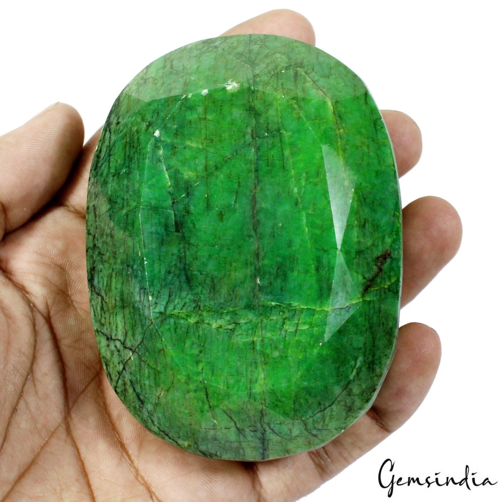 2650 Cts Natural Green Emerald From Brazil Oval Cut Museum Grade Loose Gemstone