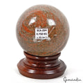 3750Ct Natural Untreated Bi Color Unakite Jasper Crystal Healing Huge Gem Sphere