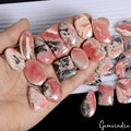1100 Ct/28 Pcs Natural Untreated Pink Rhodochrosite Mix Cab Loose Wholesale Gems