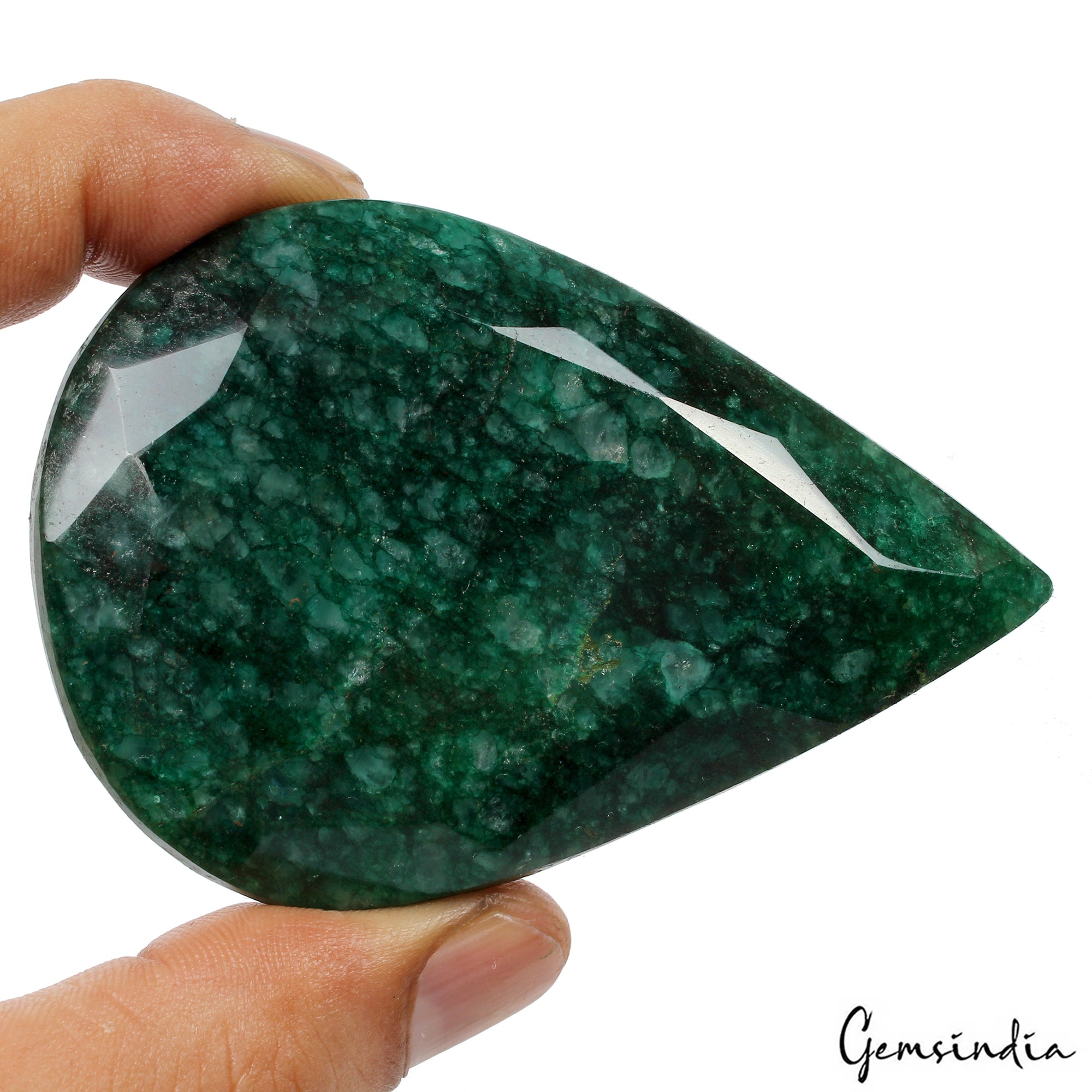 760 Ct Natural Green Brazilian Emerald Pear Faceted Earth Mined Museum Size Gems