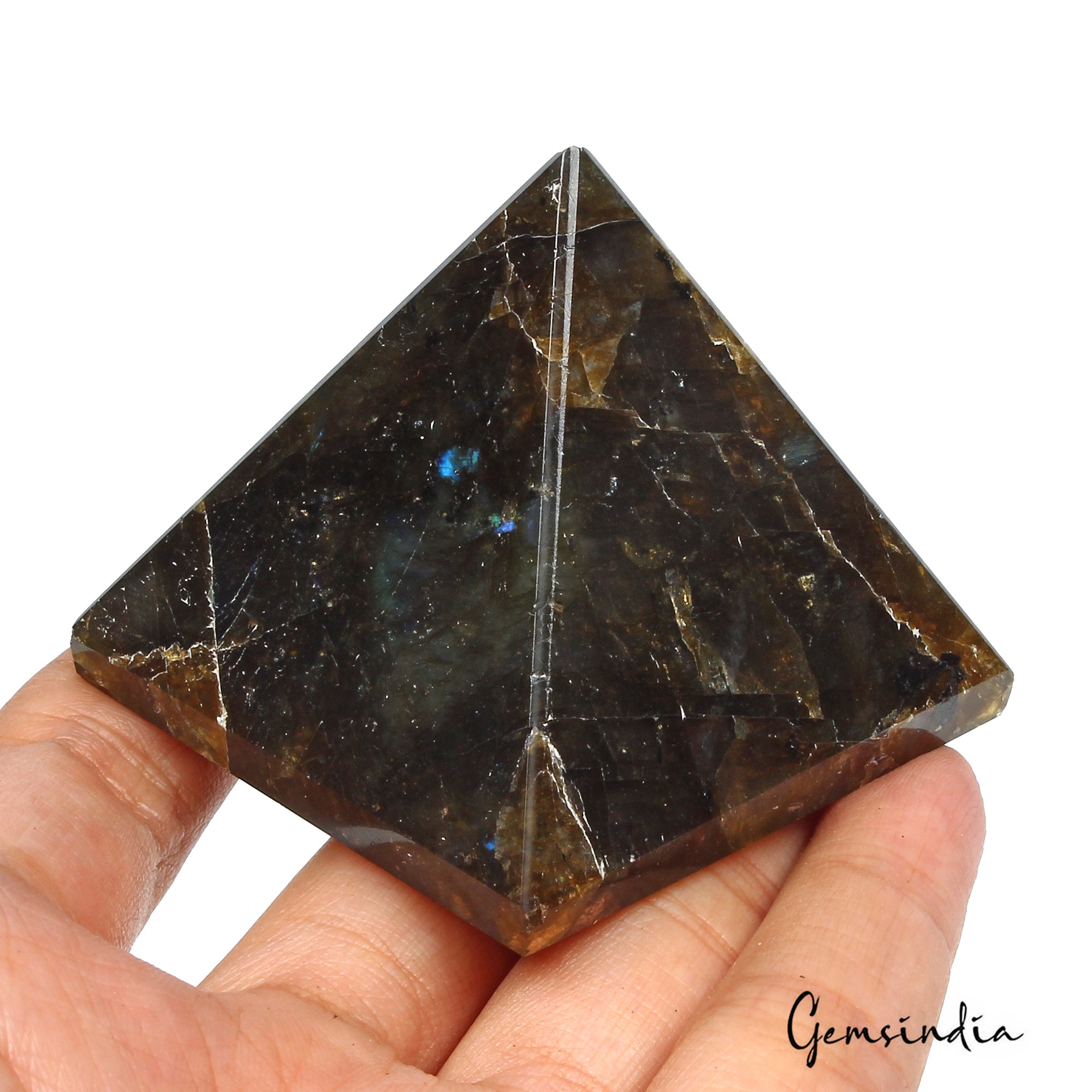 Labradorite Carving, Untreated — 1.9 x 1.9 Inch, 600 Ct