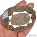 1480 Ct Natural Untreated Brown Sapphire Oval Cut Faceted Earth Mined Huge Gems