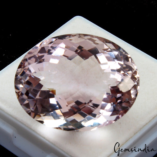 Amethyst Loose Gemstone, Lavender — 29x23x16mm, 58.30 Ct, Brazil