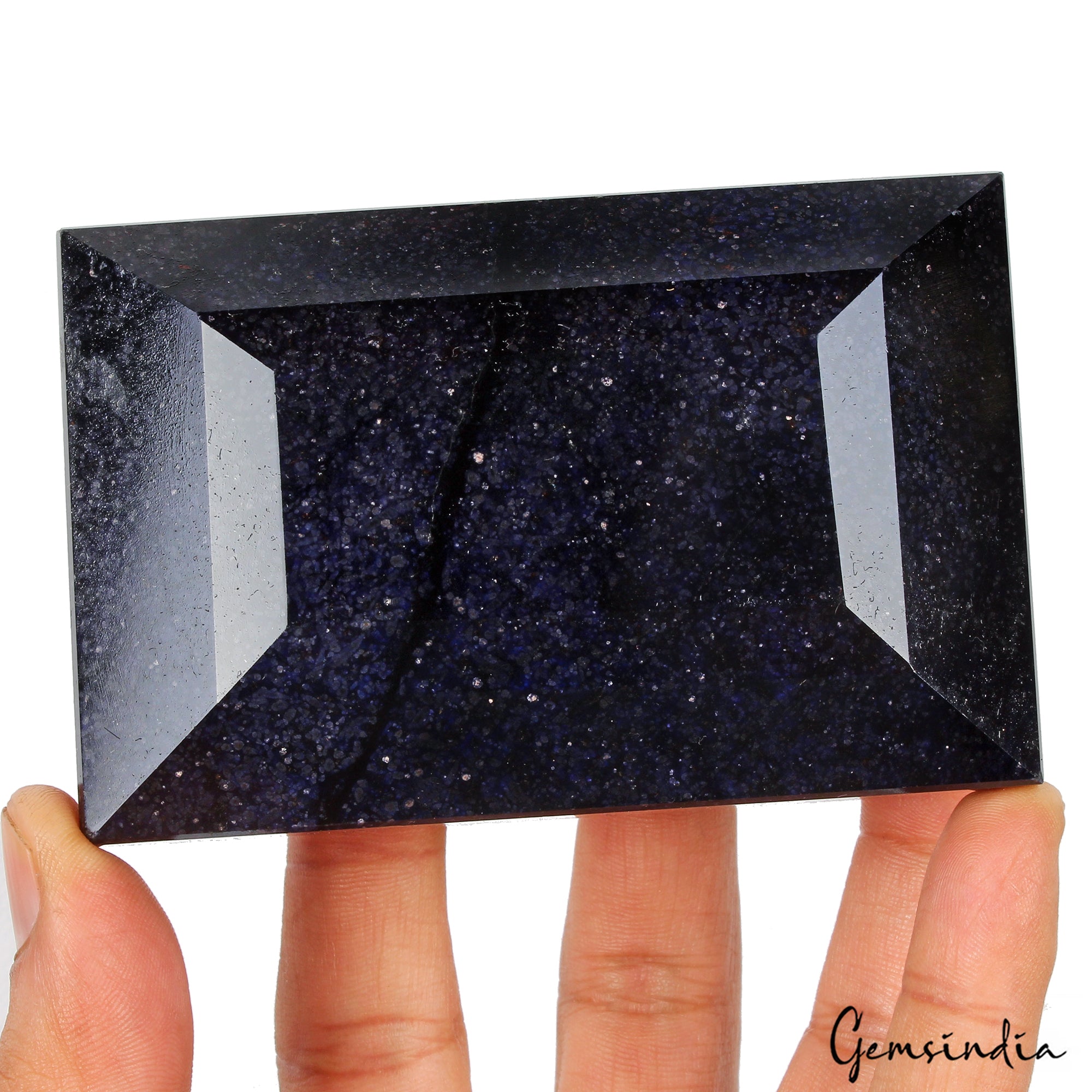 3450 Ct Natural Dark Blue Sapphire Faceted Museum Size Earth Mined Huge Gemstone