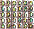 1200 Cts/30 Pcs Natural Untreated Multi Shine Labradorite Mix Cab Gems Wholesale