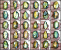 Labradorite Lot, Cabochon, Untreated — 30 Pieces, 28mm to 45mm, 1200 Ct, India
