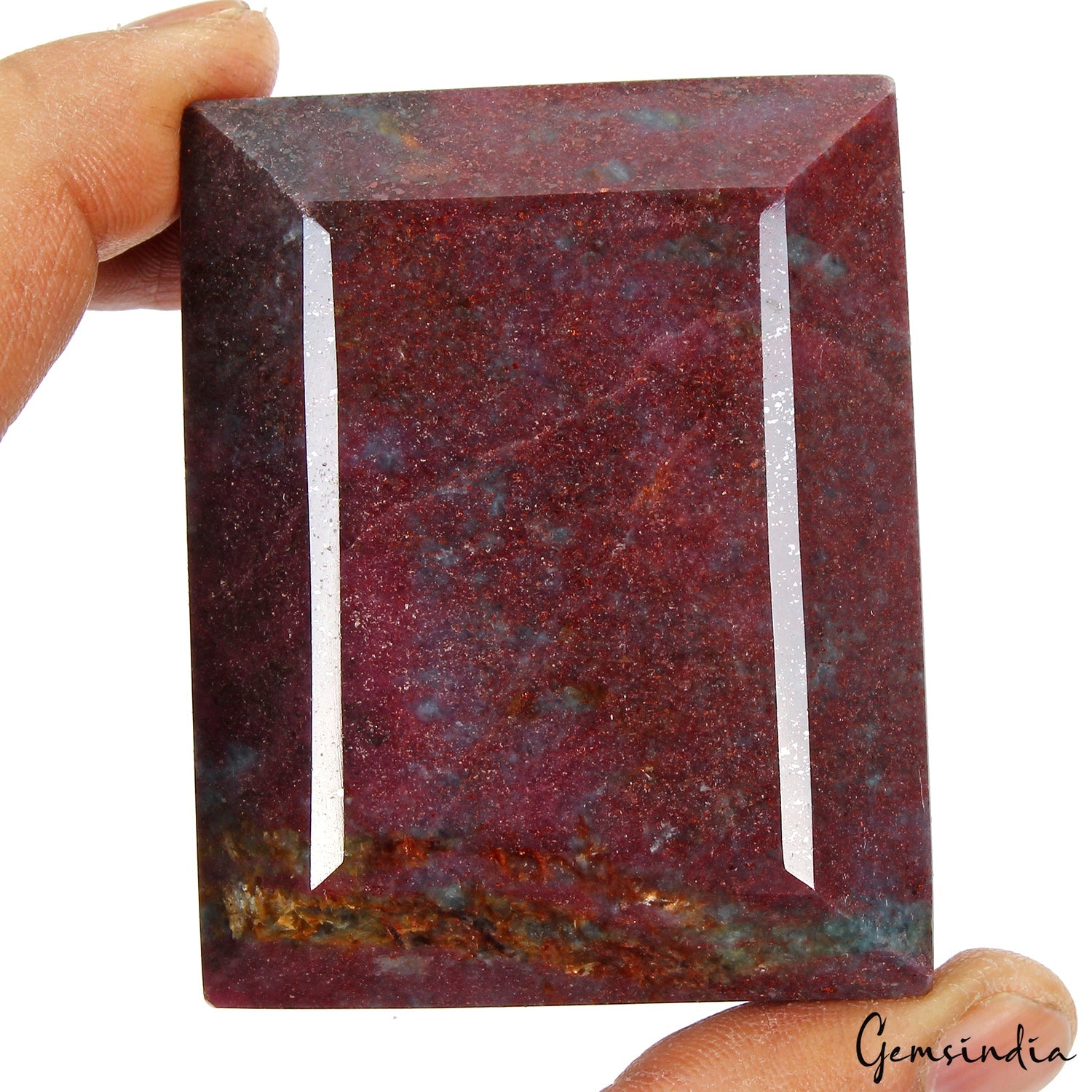 2480 Carat Natural Untreated Red Ruby Octagon Cut Loose Madagascar Huge Gemstone