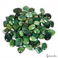 1 Kg/69 Pcs Natural Brazilian Green Emerald Mixed Cut Loose Wholesale Gems Lot