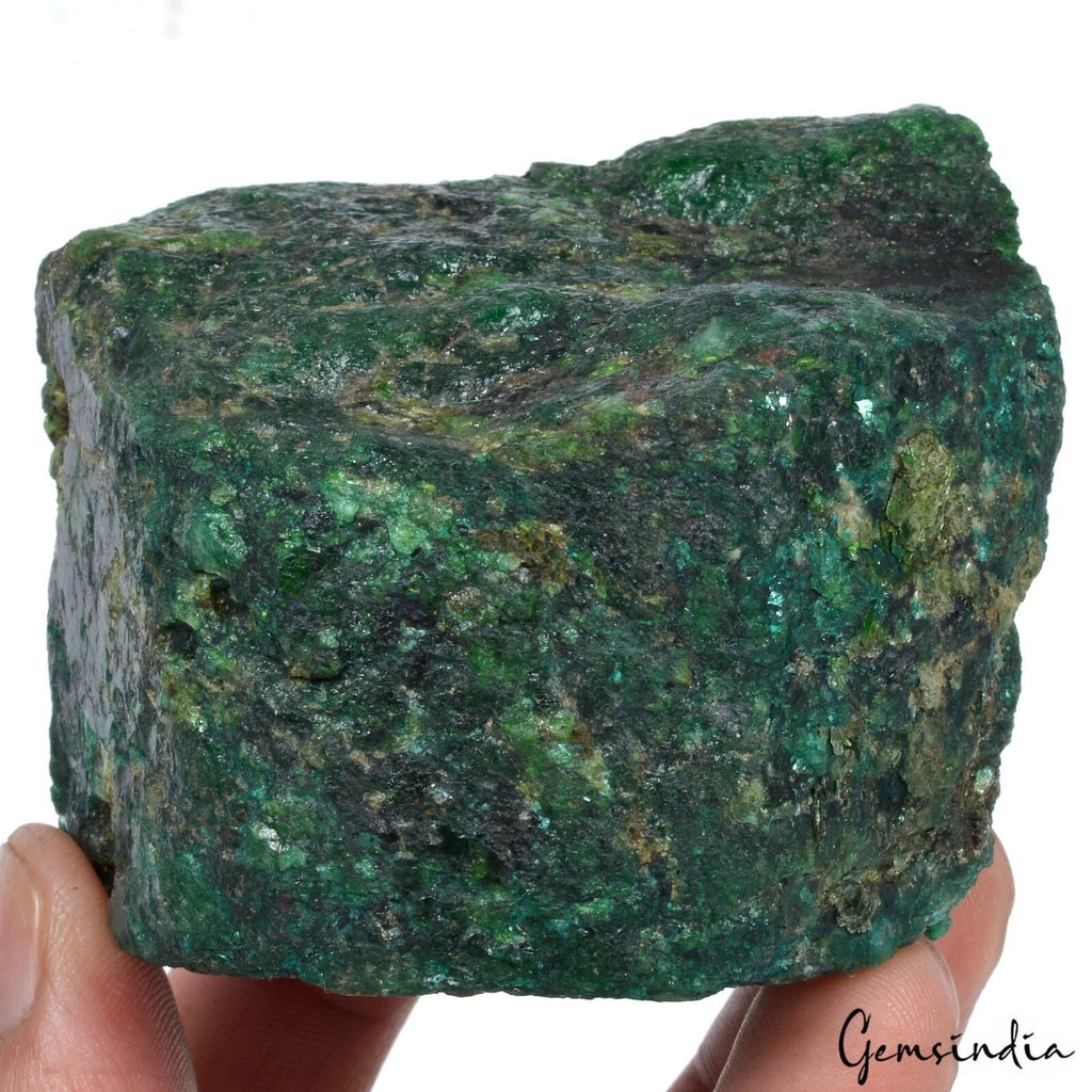 1710 Ct Natural Brazilian Green Emerald Raw Rough Rock Crystal Minerals Huge Gem