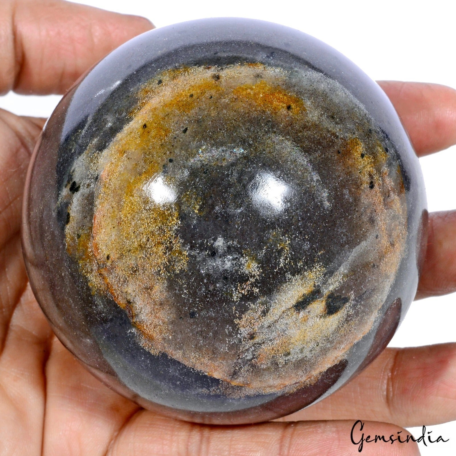Jasper Sphere, Untreated — 3 Inch, 3250 Ct