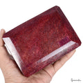 1.8 Kilo Natural Huge Red Ruby Octagon Cut Museum Grade Loose Gemstone