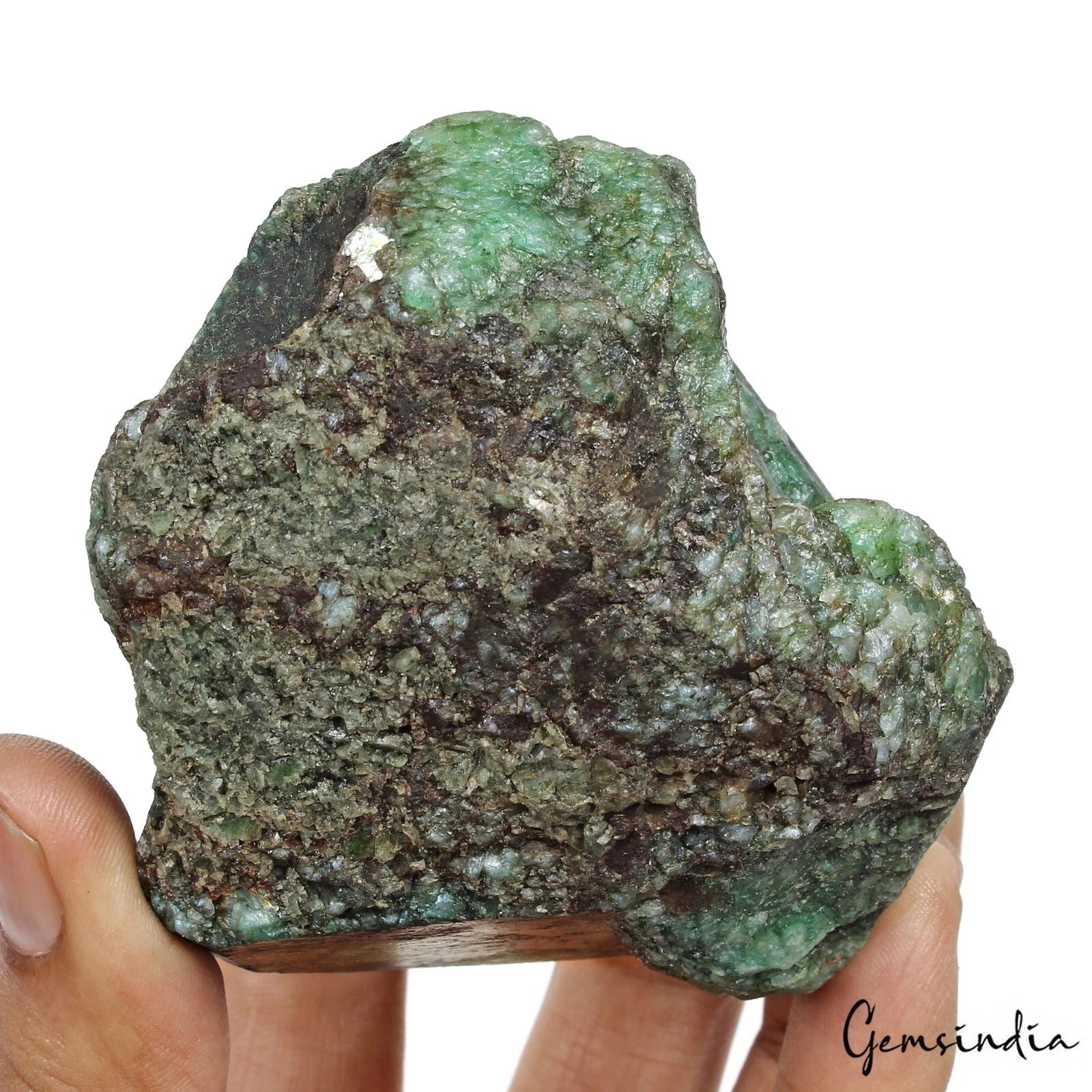 Natural Green Emerald Uncut Raw Rough 2620 Cts Earth mined Gemstone From Brazil