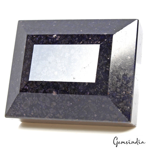 African Blue Sapphire Loose Gemstone, Color Enhanced — 70x56x46mm, 2200 Ct, Africa