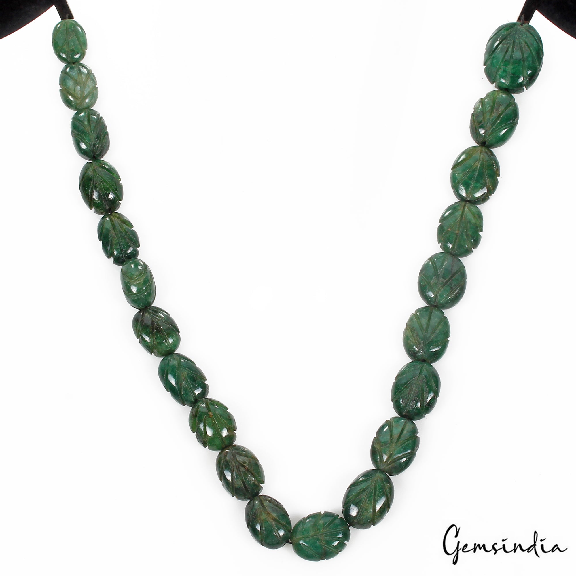 Emerald Loose Gemstone, Color Enhanced, Green — 11mm to 17mm, 116.50 Ct, Brazil