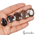 Sapphire Lot, Loose Gemstone, Untreated, Brown — 5 Pieces, 23mm to 29mm, 340 Ct