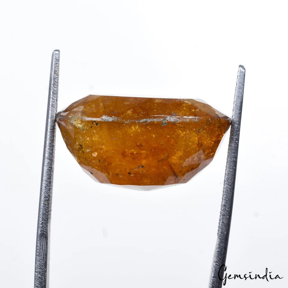 Certified 23.30 Ct Natural Untreated Brown Tourmaline Oval Cut Loose Gemstone